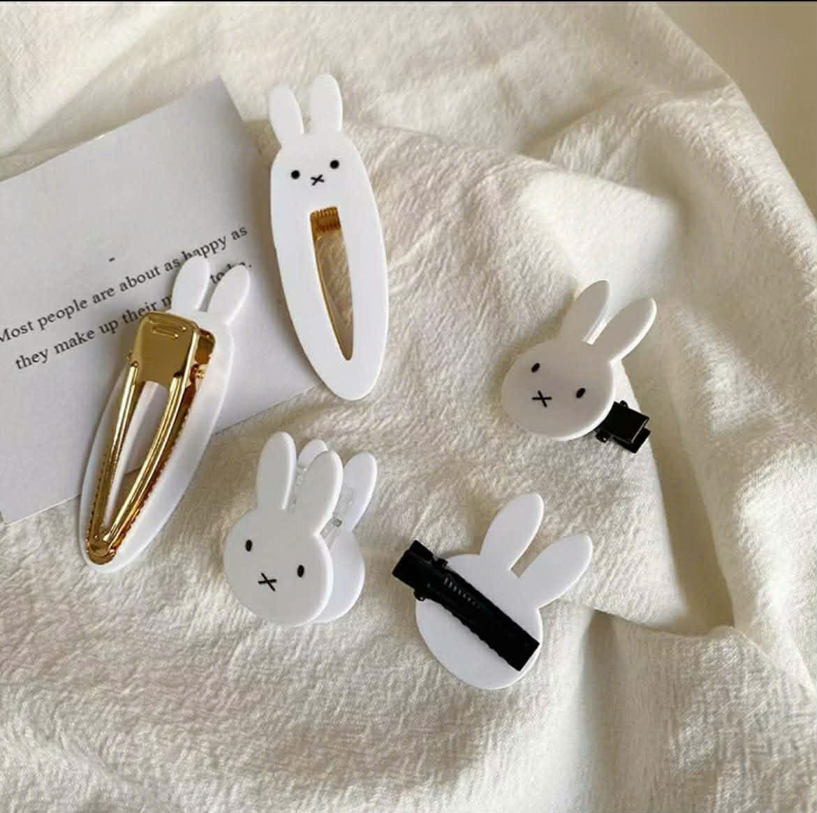 Kẹp tóc chú thỏ dễ thương