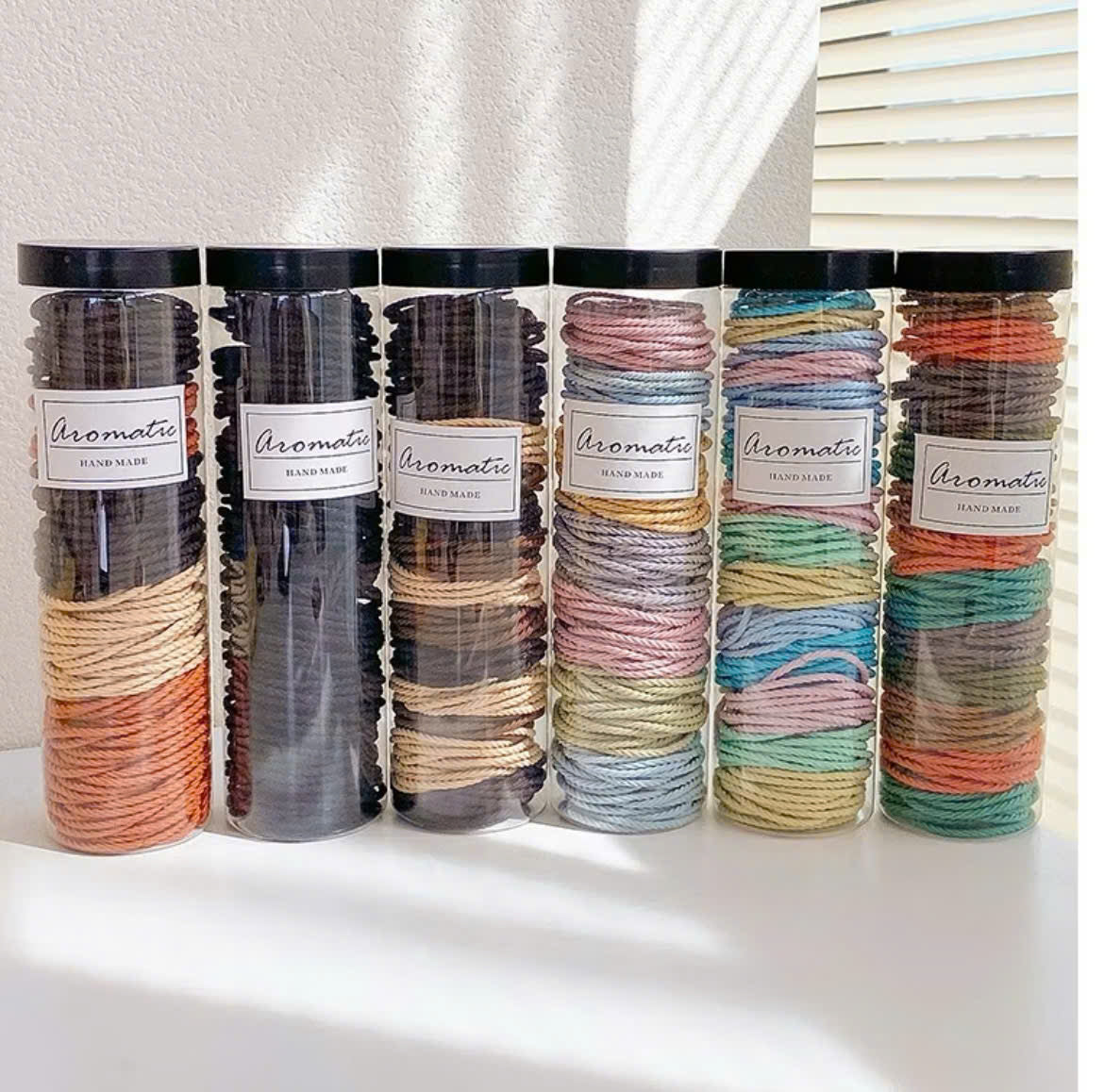 100 dây thun cột tóc cao su