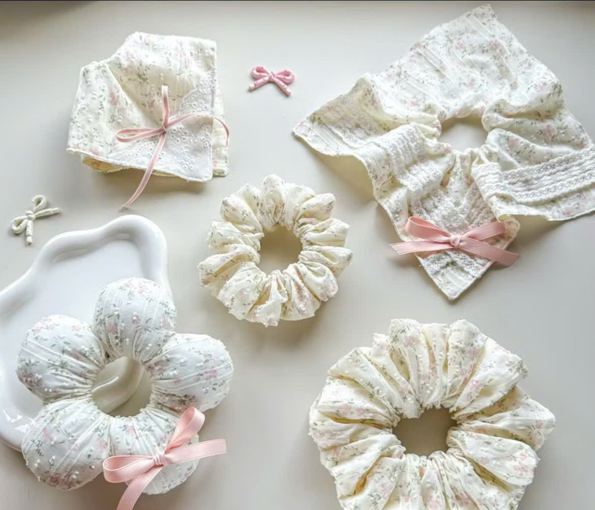 Scrunchies Buộc Tóc
